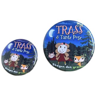 Button - Trass & Tante pose
